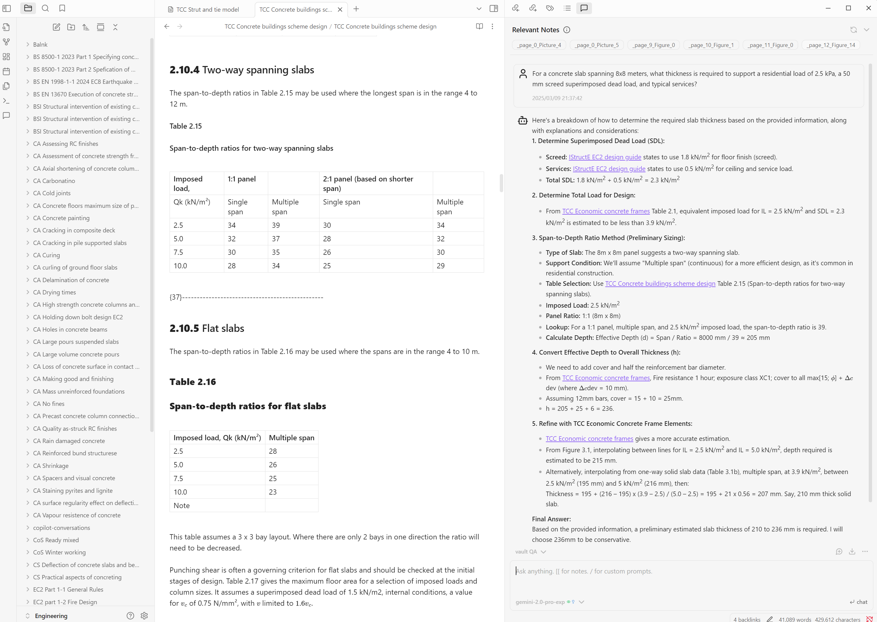 Obsidian AI Copilot view